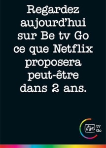 Betv vs Netflix Belgique