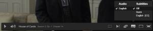 Netflix Belgique - House of Cards version néerlandophone
